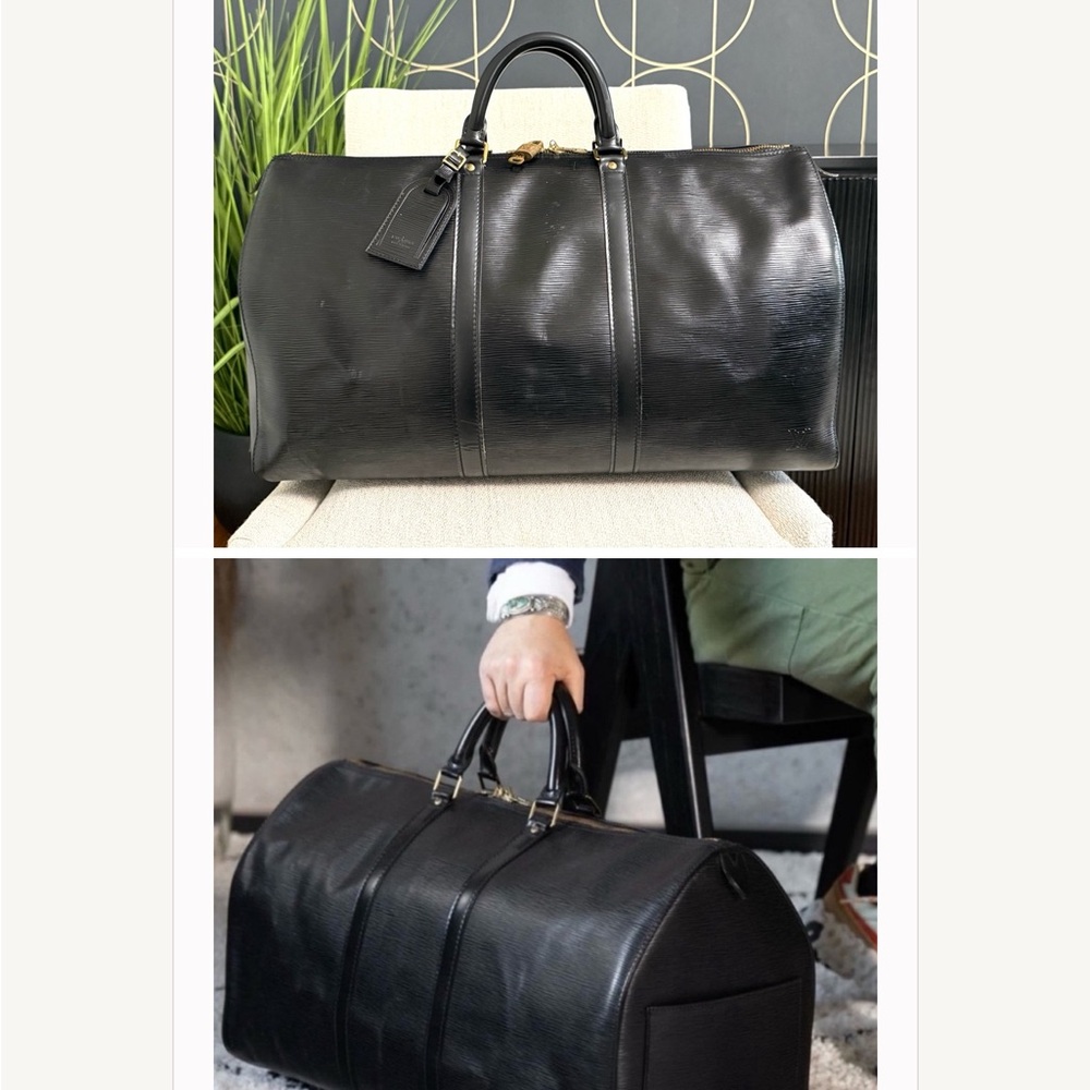 Louis Vuitton Black Duffel Bag - Picture 4 of 4